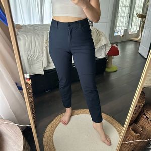 Lululemon Women’s True Navy 8 City Sleek 5 Pocket 7/8 Pant Warpstreme